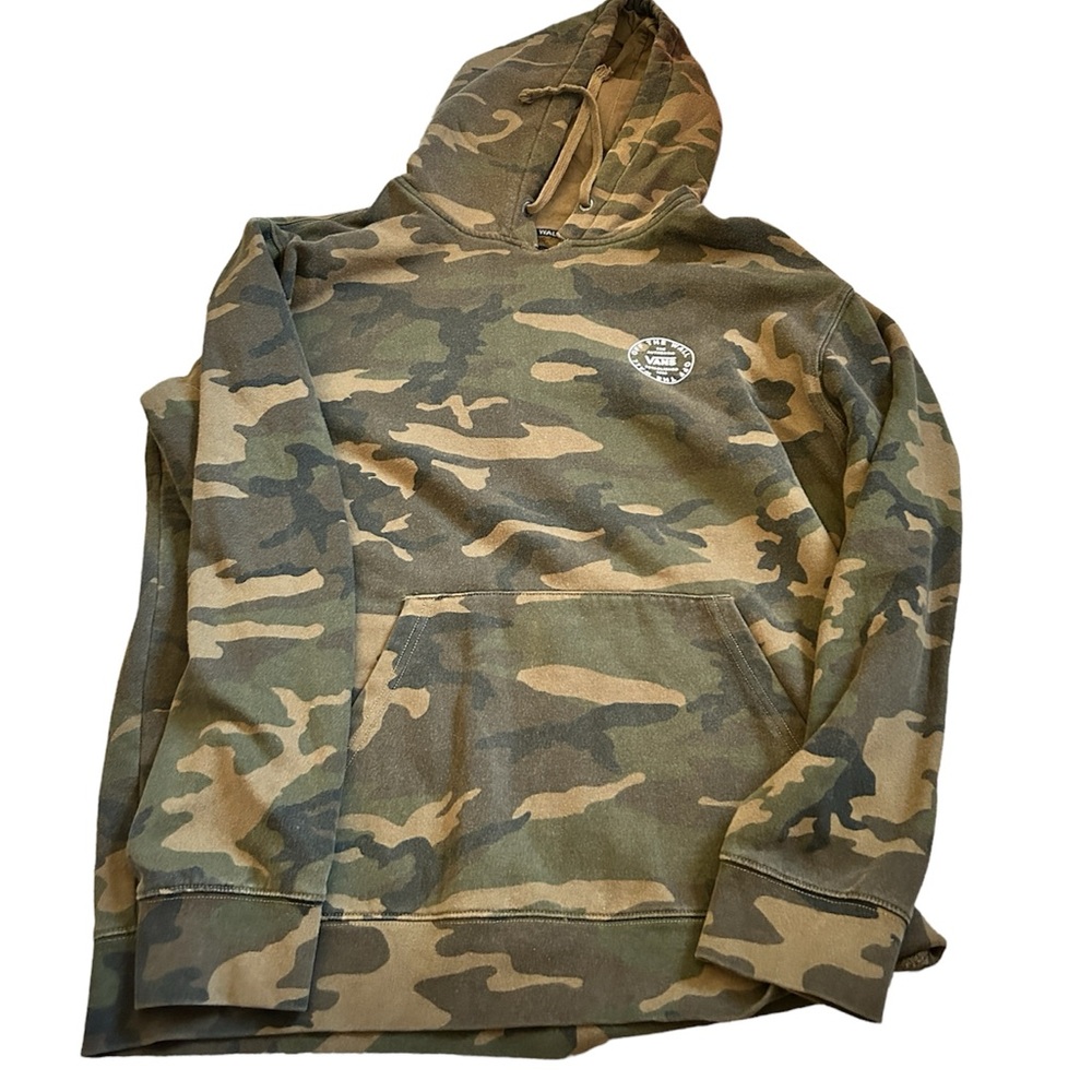Camouflage vans hoodie